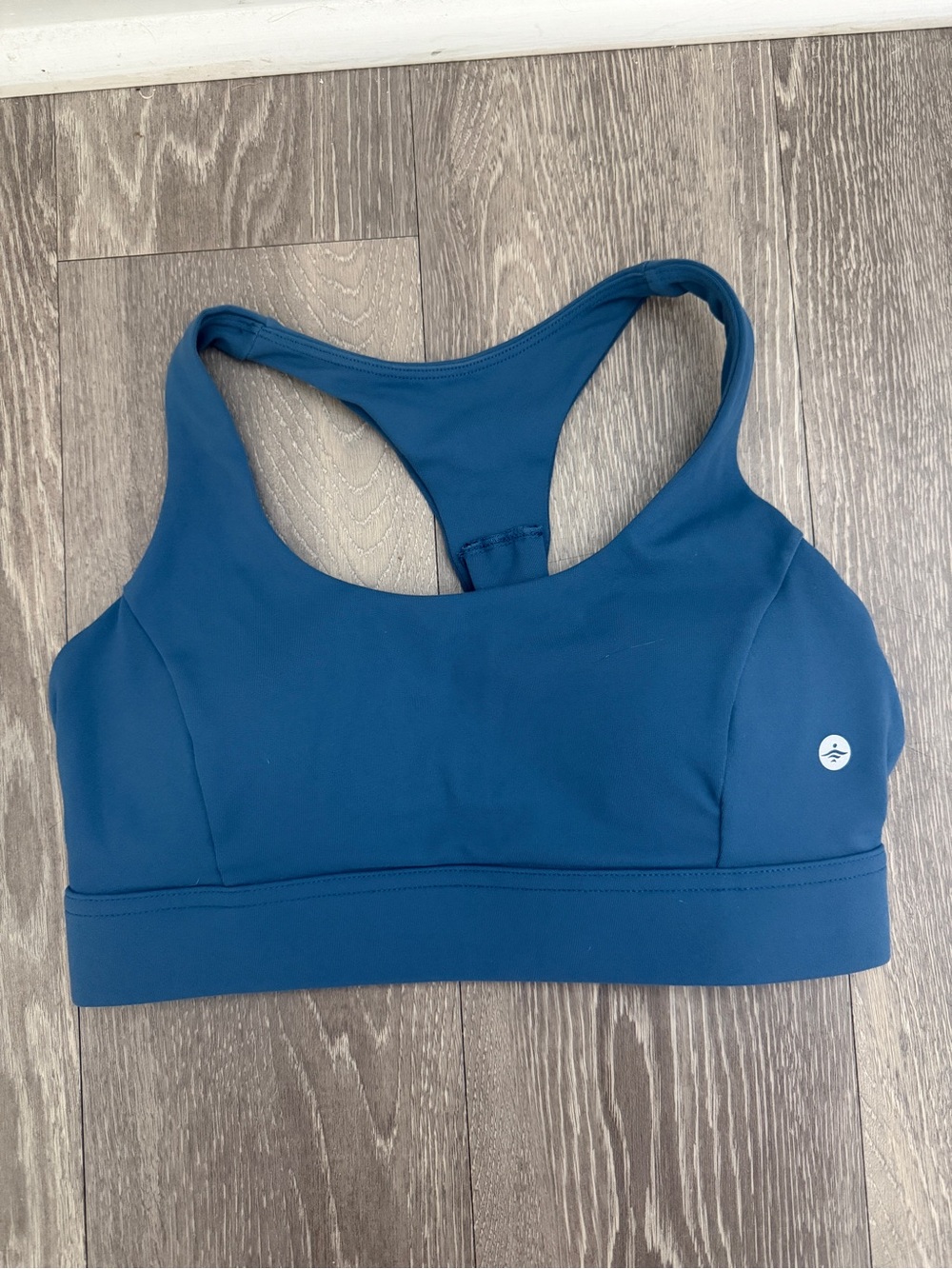 Halara Blue Racerback Sports Bra